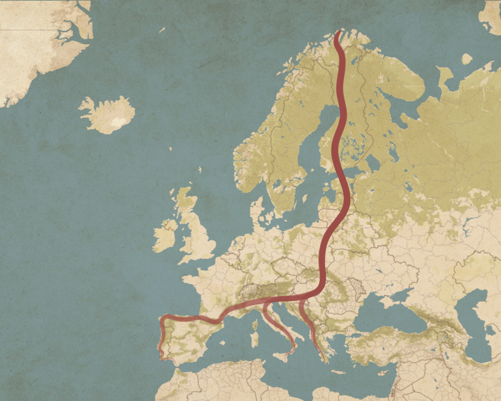 Nordakar global route